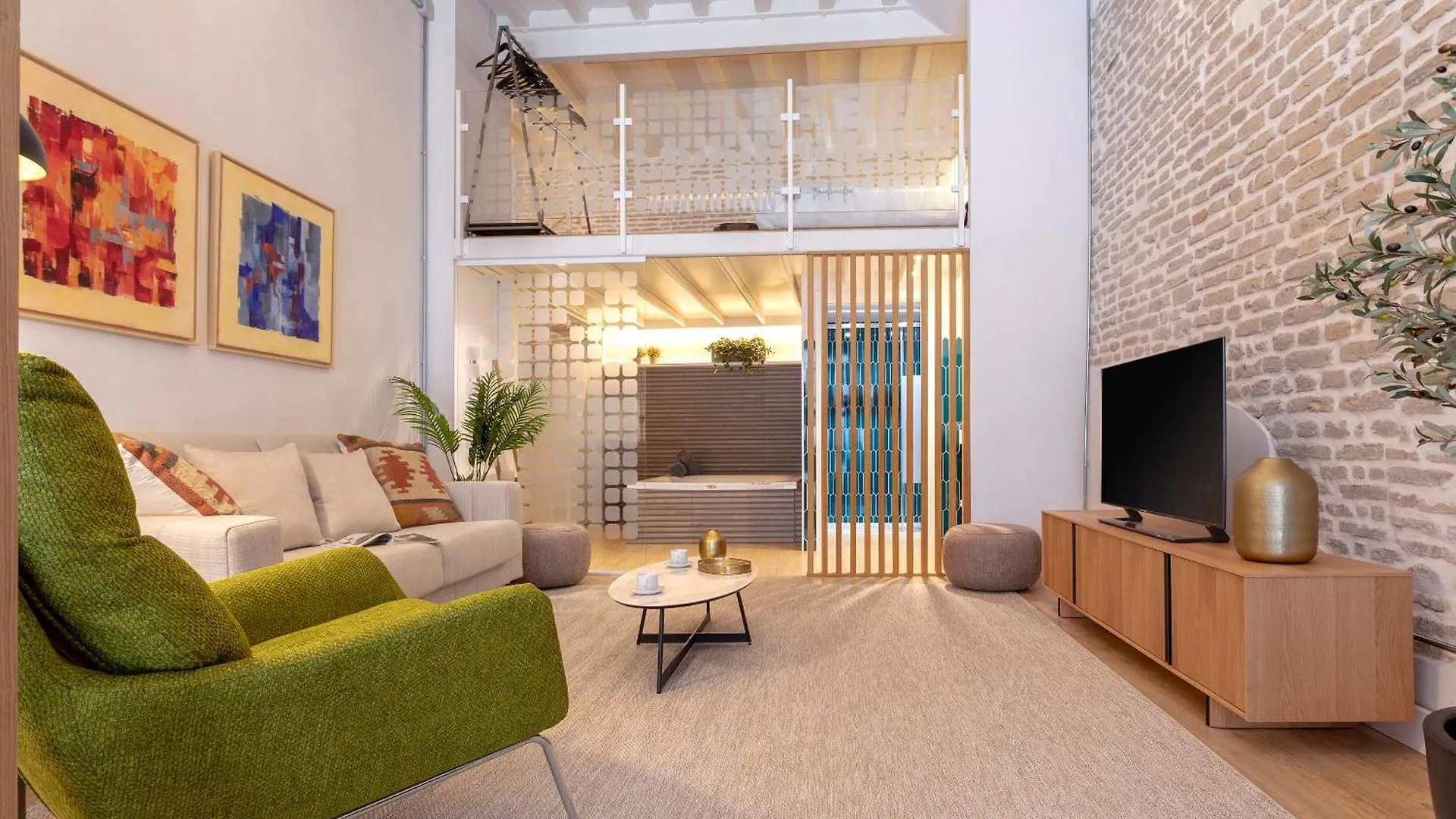 Genteel Home Santas Patronas Seville Apartment